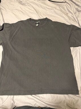 H&M Men's Short Sleeve Crewneck T-Shirt - Black